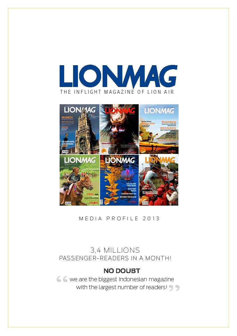 Media Profile LIONMAG 2013