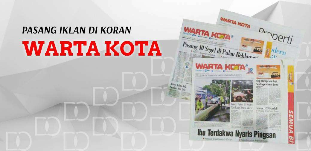 Pasang Iklan Koran Wartakota