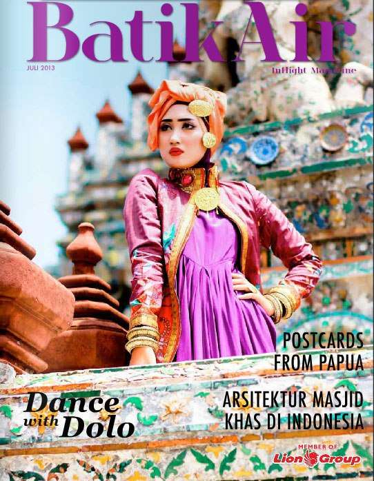 Cover Inflight Magazine Batik Air (Juli 2013)