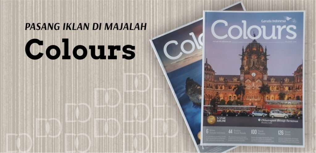 Majalah Pesawat COLOURS Garuda