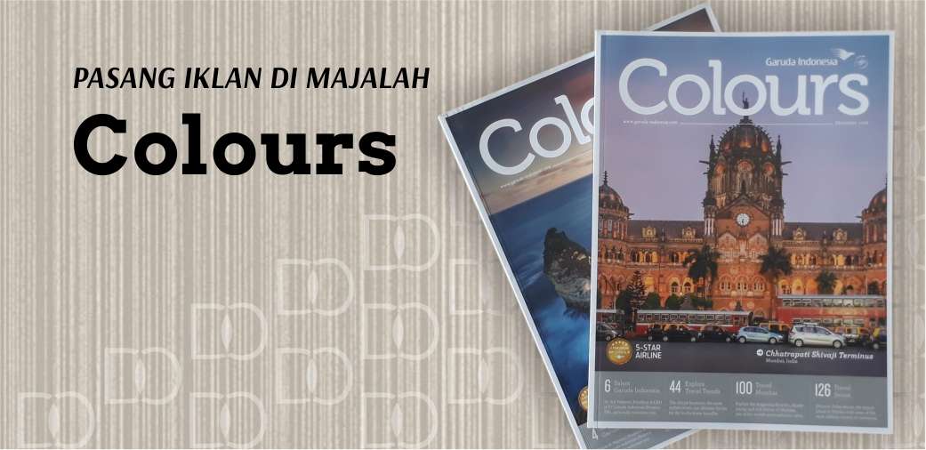 Majalah Pesawat COLOURS Garuda
