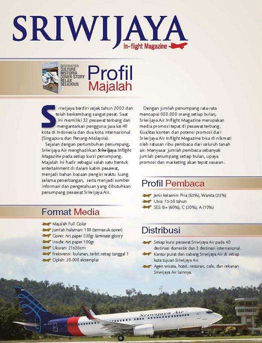 Media Kit Sriwijaya Magazine