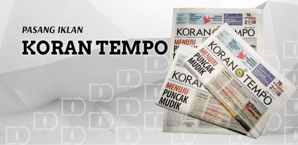 Pasang Iklan Koran Tempo