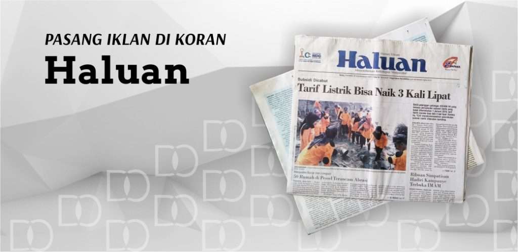 Pasang Iklan Koran Haluan