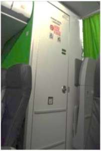 Restroom Door - Pesawat Citilink