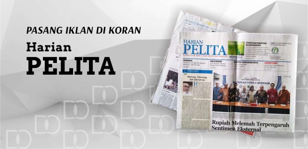 Pasang Iklan di Koran Pelita