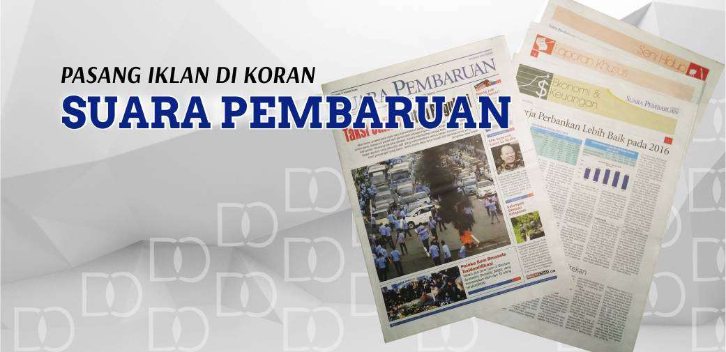 Pasang Iklan Koran Suara Pembaruan