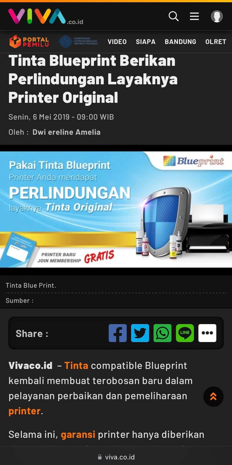 Jasa Press Release di Viva.co.id